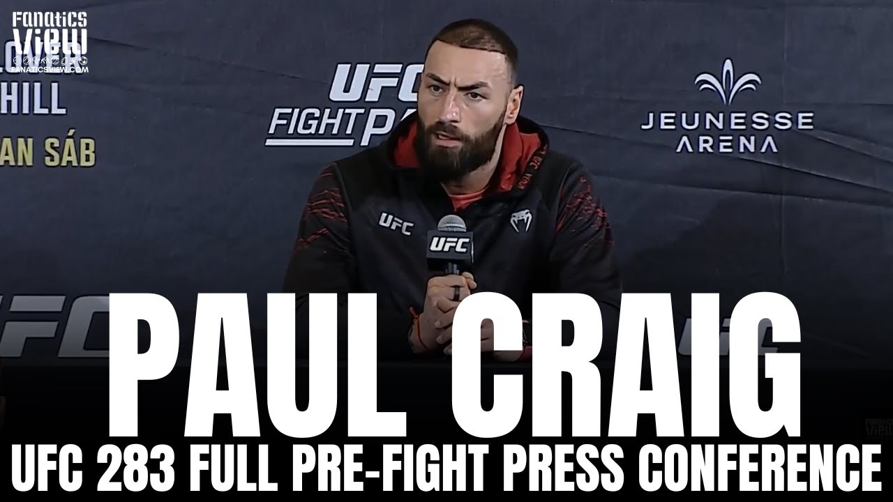 Paul Craig Reacts to UFC 283 Matchup vs