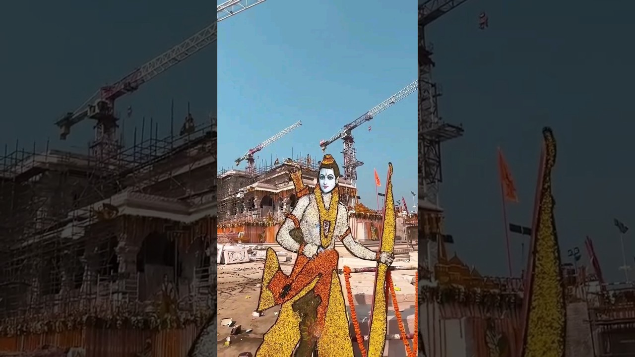 🙏रामलाल का भव्य मंदिर #shorts #facts #factsinhindi #ayodhya #ytshorts #rammandir