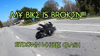 Motorcycle Wheelie Crash &amp; New GoPro 8 Footage