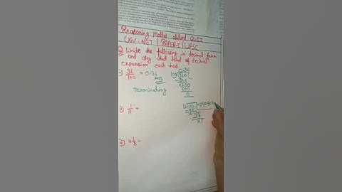 Reasoning Maths solved quiz UGC-NET| PAPER-I| UPSC| IAS #youtbeshorts #shortvideo #ugcnet#upsc