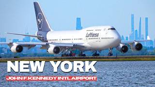 🇺🇸✈️ EPIC TRAFFIC at JFK! | New York JFK Airport Plane Spotting (JFK/KJFK)