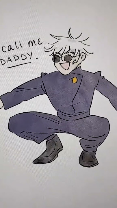 18yo dad Gojo was certainly special to Megumi...