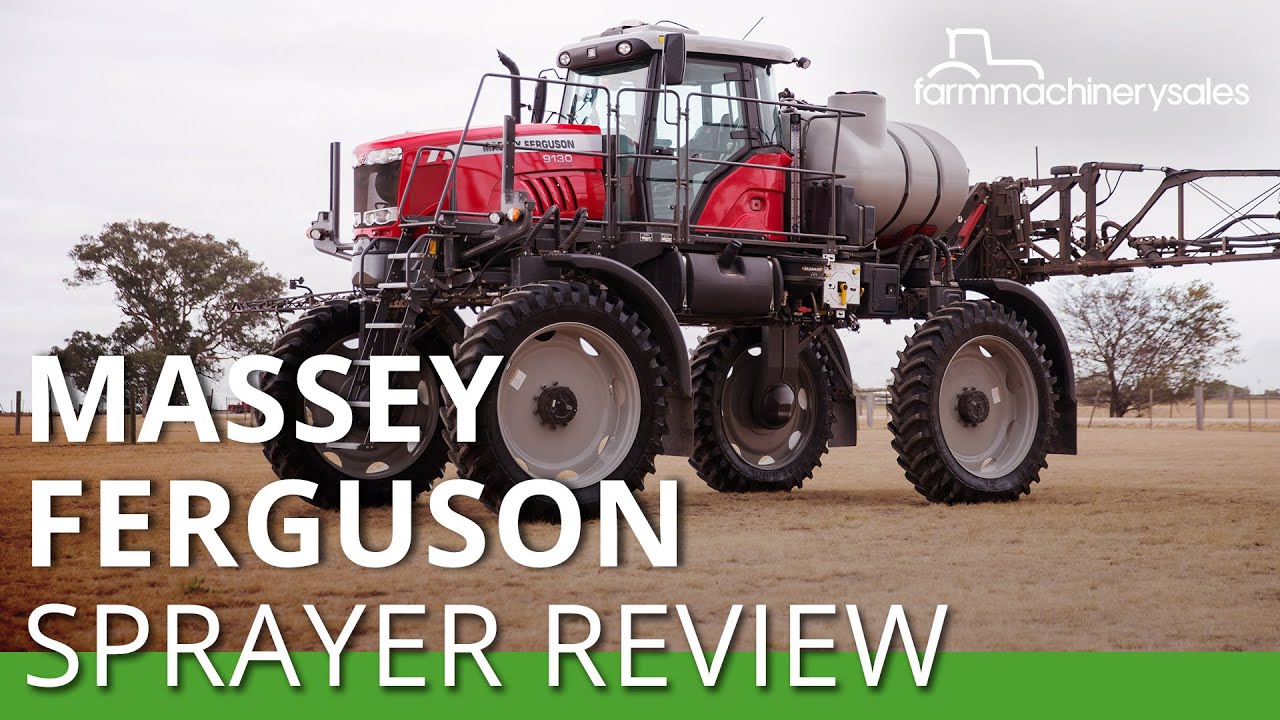Massey Ferguson MF9130 Sprayer launch review