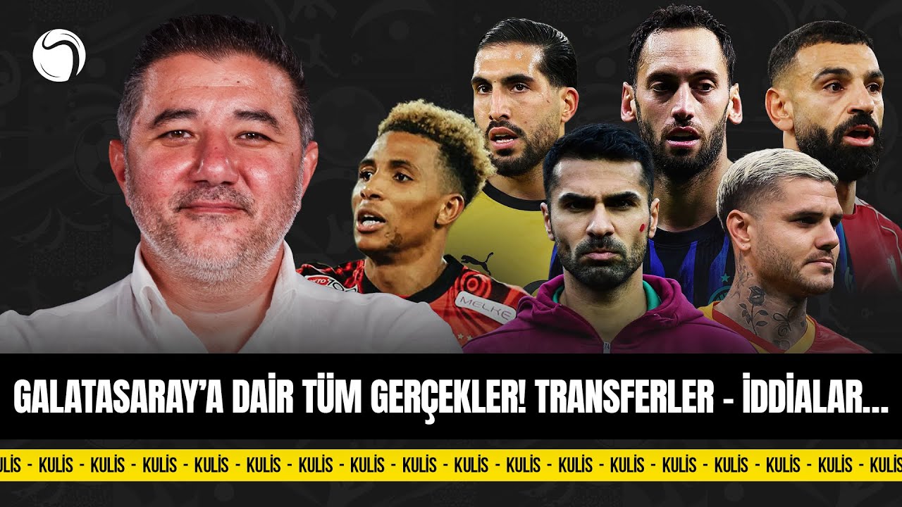 Galatasaray Transfer Gündemi | Gedson Fernandes - Hakan Çalhanoğlu - Emre Can | Yeter Artık TFF!