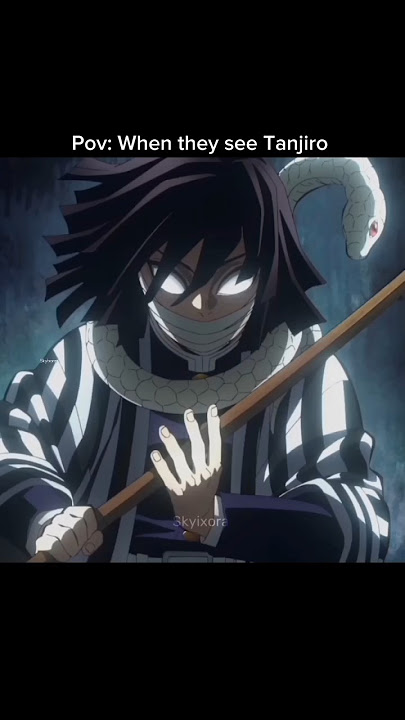 every time they see Tanjiro #demonslayer #kimetsunoyaiba