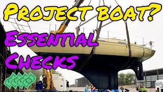 Quick & Easy Essential Checks YOU can do Before Buying a “cheap” project Boat. This may save tears!