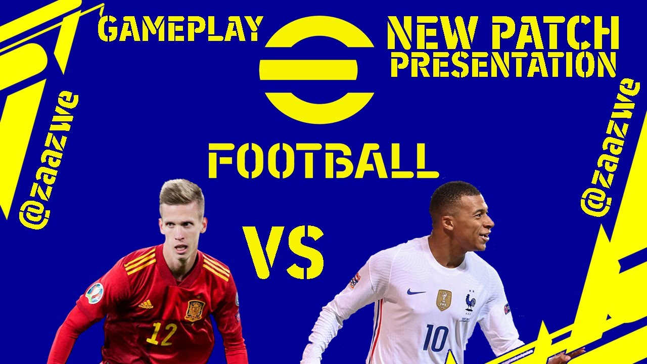 eFootball 2022 (by ZaaZ) - PRESENTATION - GAMEPLAY - PSX/PC/Android - LINK
