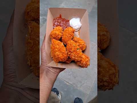 I Tried @HalfFriedOfficial Food⁉️🤔 #minivlog #familyvlog #foodie #momos #cloudkitchen