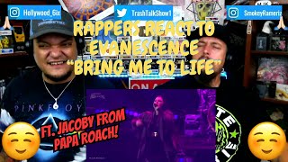 Rappers React To Evanescence Ft. Jacoby Shaddix &quot;Bring Me To Life&quot;!!!