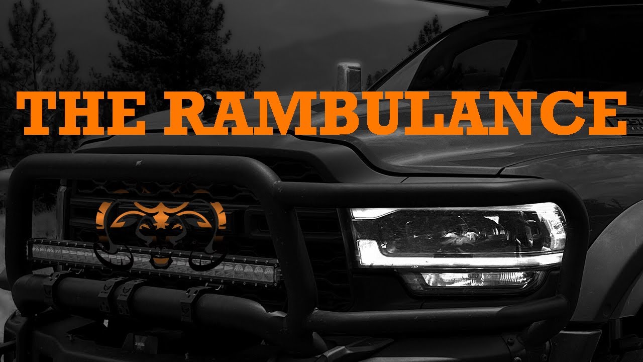 The Rambulance - Ram 5500 Ambulance Truck Bed Camper Conversion
