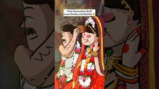 That Generation Arranged Love 🥰 | Relatable Nostalgia Family Wedding | #ytshorts #love  #shadi
