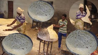 Rumali Roti Rumali Roti In Making रमल रट Professional Romal Chethan Foodies