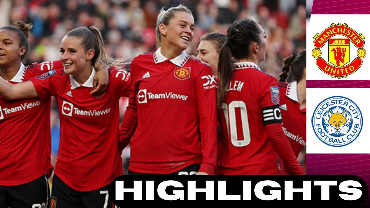 Video highlights for Leicester Women 0-1 Manchester United Women
