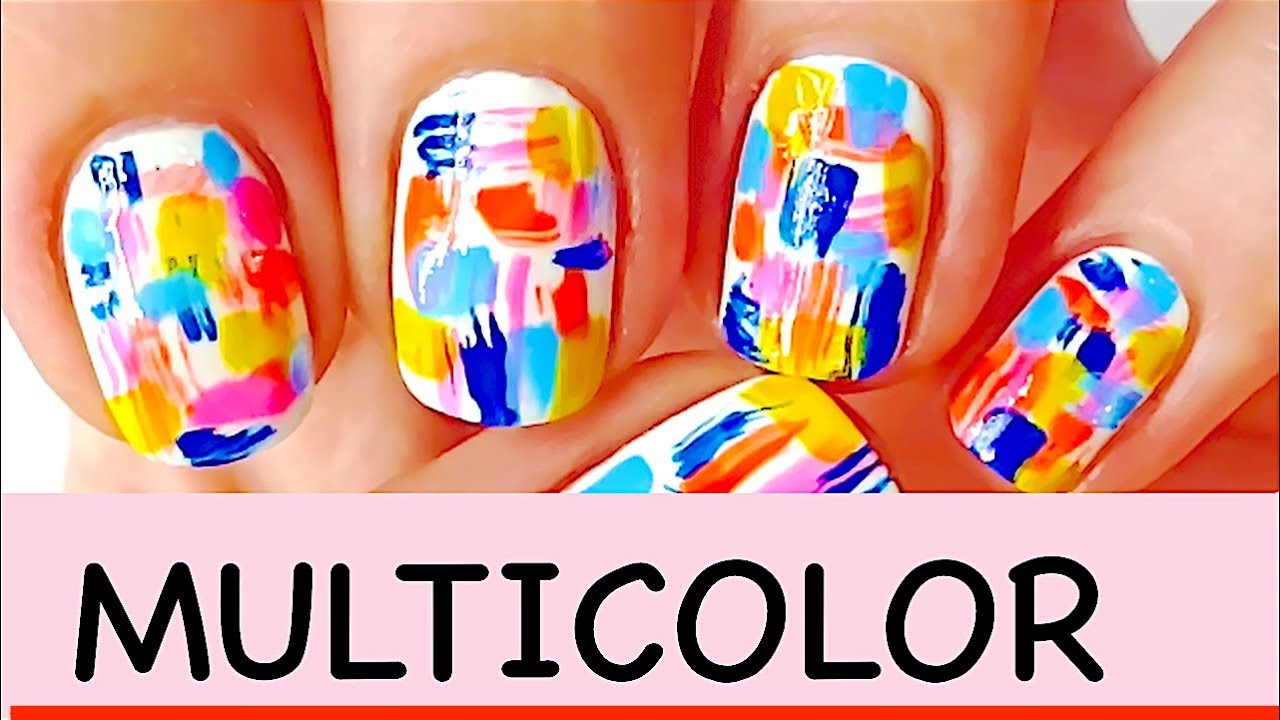 Two Color Nail Art Tutorial - wide 8