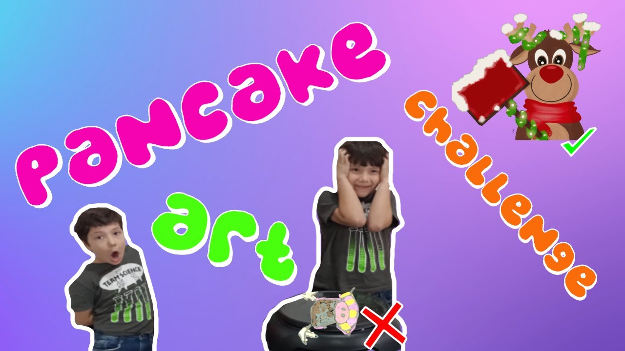 PanCake Art Challenge/ YouTube