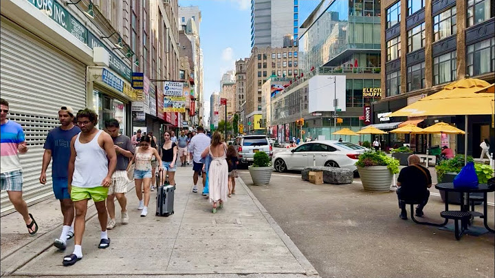 New York LIVE Wednesday Evening Walk in Manhattan (16th July 2025)