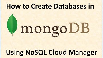 How to Create and Manage MongoDB With NoSQL Cloud Manager