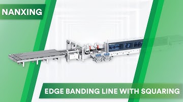 Nanxing NB10-Smart intelligent flexible square edge banding machines line