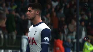 EA FC 25 PS5 Pro Cpu Spurs dangerous action Sliders V7 traz custom FUMA Legend screenshot 3