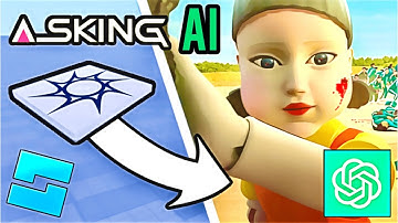 Asking AI to Make a RED LIGHT GREEN LIGHT SQUID GAME in Roblox Studio!