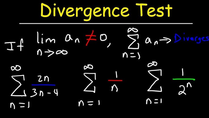 Divergence Test: Determining If a Series Converges or Diverges - Owlcation