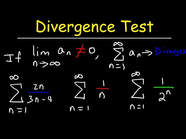 Divergence Test: Determining If a Series Converges or Diverges - Owlcation