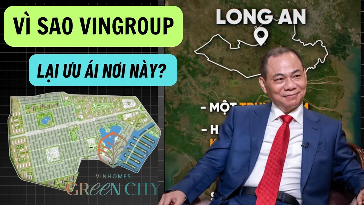 Dự án Vinhomes Green City Hậu Nghĩa sẽ HÉ LỘ lý do tại sao Vingroup lại 