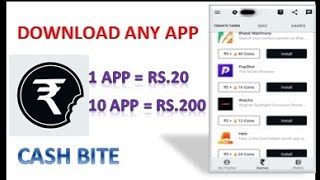 NEW EARNING APP | CASH BITE GAME | EASILY WITHDRAWL screenshot 1