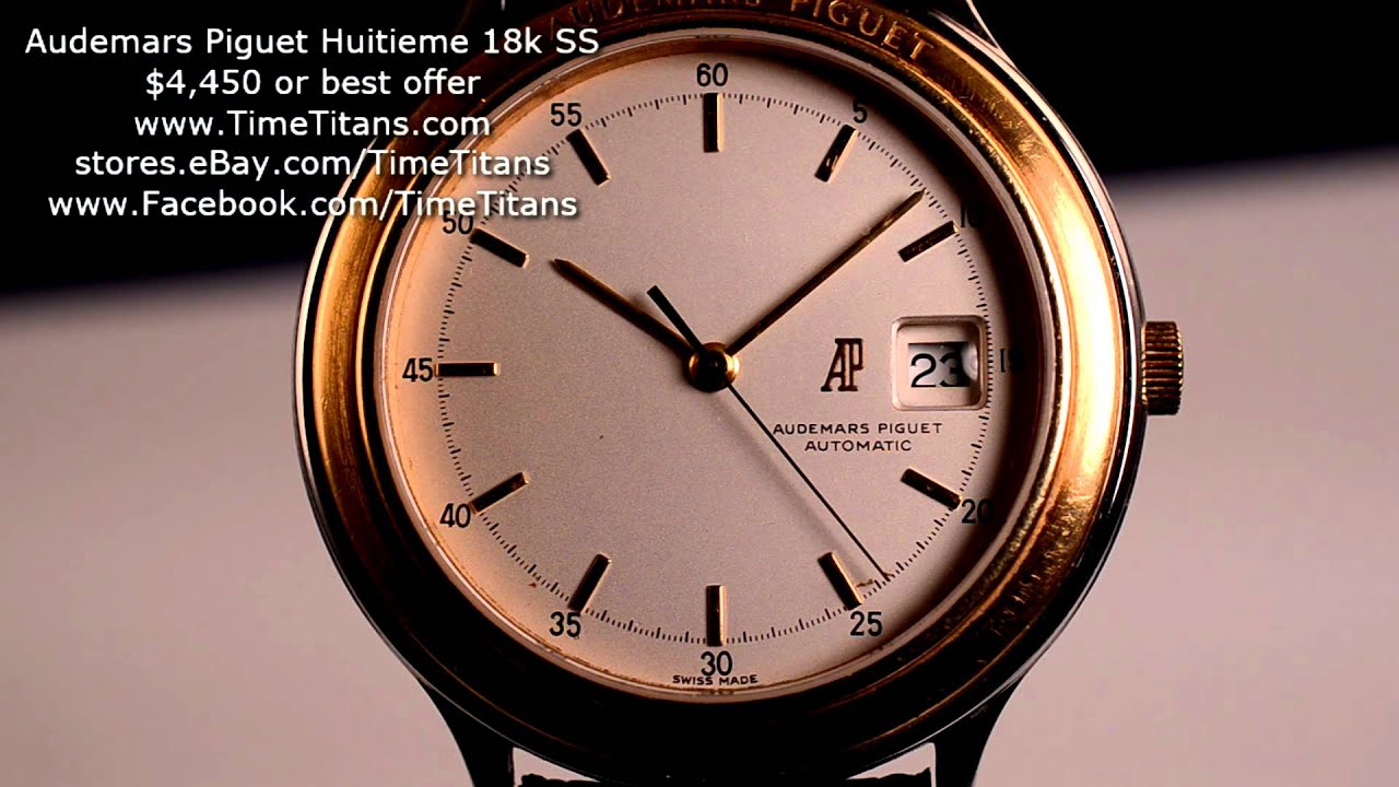Audemars Piguet Huitieme 14593SA Rare Automatic AP 2123/2124