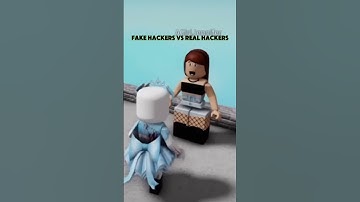 Fake Hackers VS Real Hackers...💀 #shorts #edit #roblox #growagarden #troll