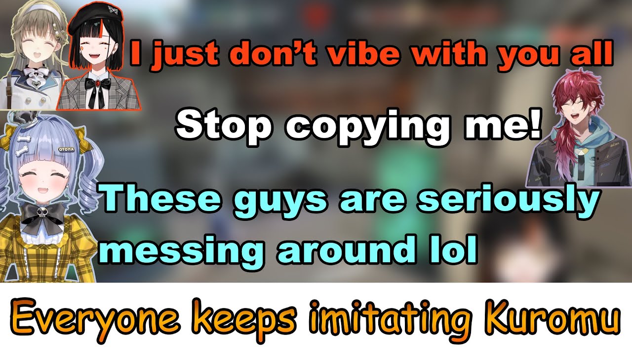 Kuromu’s speaking style really charms Kuzuha and the others [Vspo/Nijisanji/Lauren/Lisa/Hanabi]