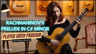 Edith Pageaud plays Prelude in C# minor by S. Rachmaninov on a 2024 Stefan Nitschke Classical Guitar