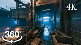 360° | VR Impressive World of the Future | Cyberpunk [4K]