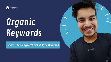 Organic Keywords | Spam-Checking Methods Of Aged Domains