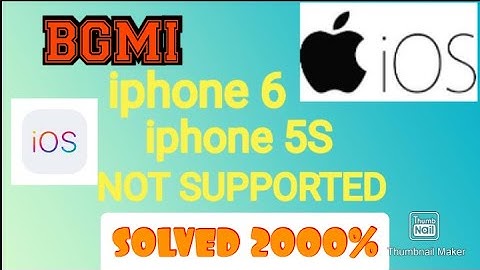 🇮🇳 BGMI iOS Not supported problem| Solved 2000% | BGMI Device Not Supported Problem iOS | BGMI IOS