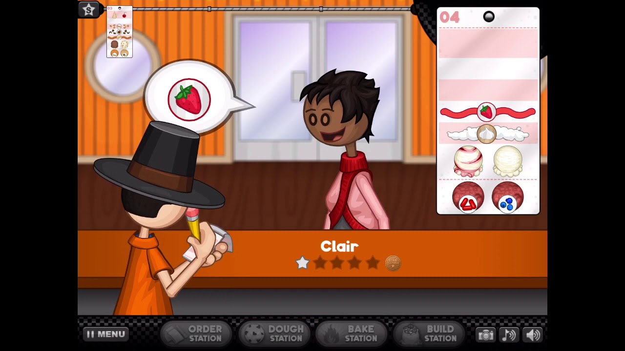 Papa's Scooperia HD Enter Thanksgiving - YouTube