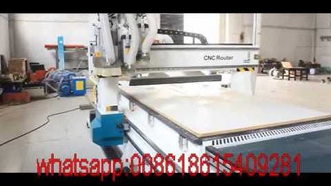 2 spindle CNC router with automatic loading unloading
