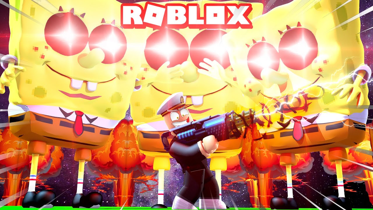 EVIL SPONGEBOB EXE TAKES OVER THE WORLD IN ROBLOX YouTube 