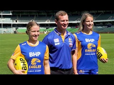 football score Eagles sign first AFLW players