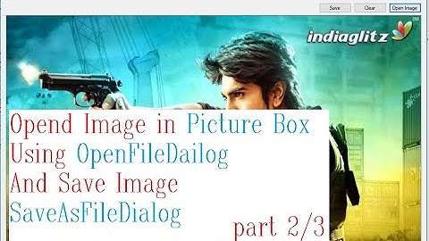 12. Visual Basic PictureBox and SaveAsFileDialog and OpenFileDialog Part 2  | Semant Sir