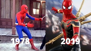 Spider-Man Live Action Evolution (1977-2019)