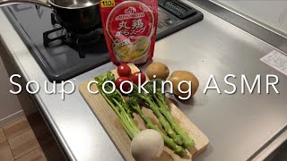 Soup cooking ASMR