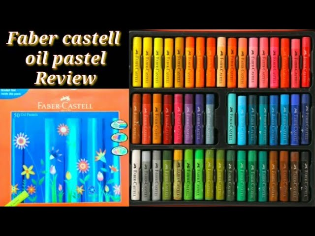  Faber Castell Color Oil Pastels (Pack of 50 Shades) : Arts,  Crafts & Sewing