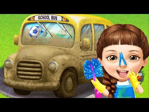 Sweet Baby Girl Care Kids Games - Sweet Baby Girl Cleanup 6 - Play Fun School Cleaning Makeover Game