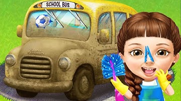 Sweet Baby Girl Care Kids Games - Sweet Baby Girl Cleanup 6 - Play Fun School Cleaning Makeover Game