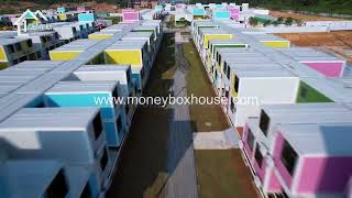 Two floor Container hotel