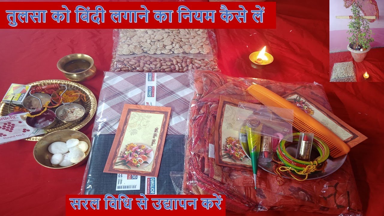मकर सक्रांति से तुलसा को बिंदी लगाने का नियम कैसे लें और सरल विधि से उद्यापन करें | Manrakhiyo 2 |