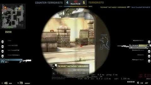 CsGo First AwP ace & clutch (Also my first video)