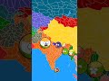 India want to create Akhand Bharat.Country balls hindi#shorts#worldmap#mapshorts#indiavspakistan