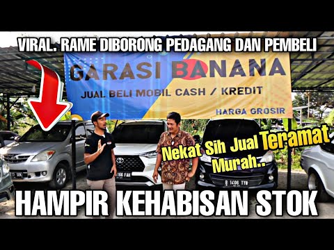 VIRAL JUALNYA TERLALU MURAH..!! GROSIR MOBIL BAJONGAN BANANA STOK MOBILNYA HAMPIR HABIS